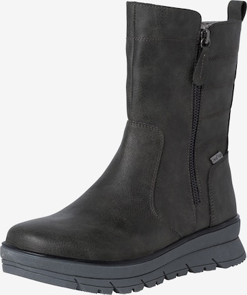 Bottines JANA en gris : devant