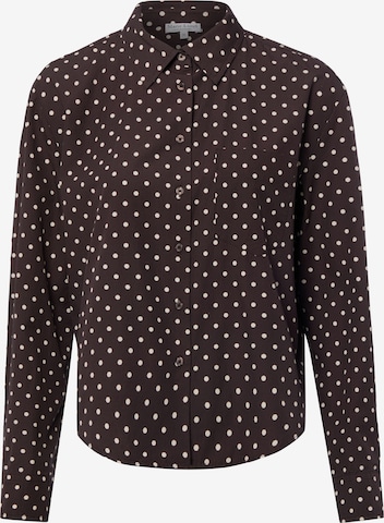 Marie Lund Blouse in Brown: front