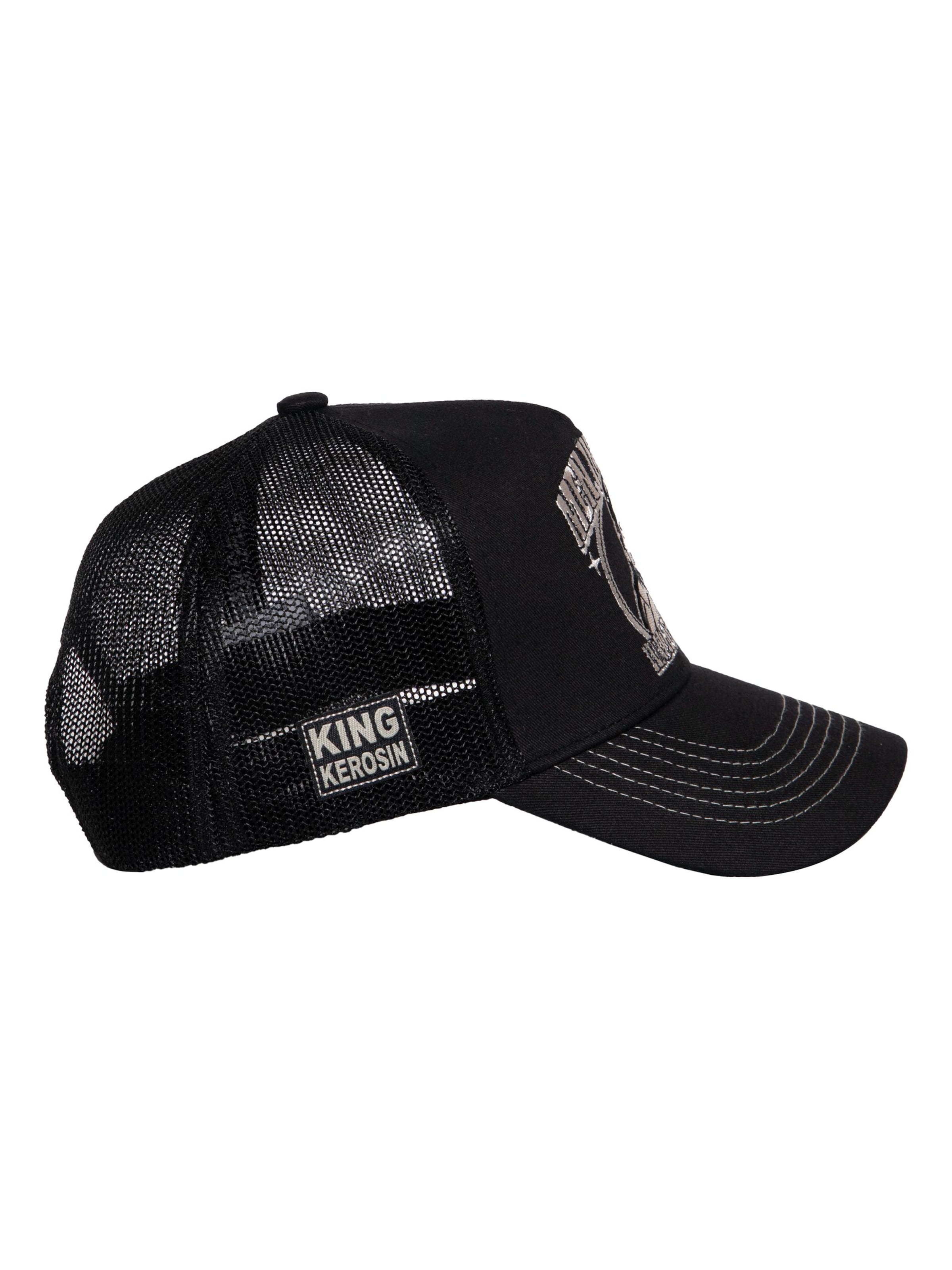 King Kerosin Cap 'Man in Black' in Black