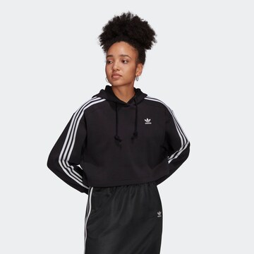 Bluză de molton 'Adicolor Classics ' de la ADIDAS ORIGINALS pe negru: față