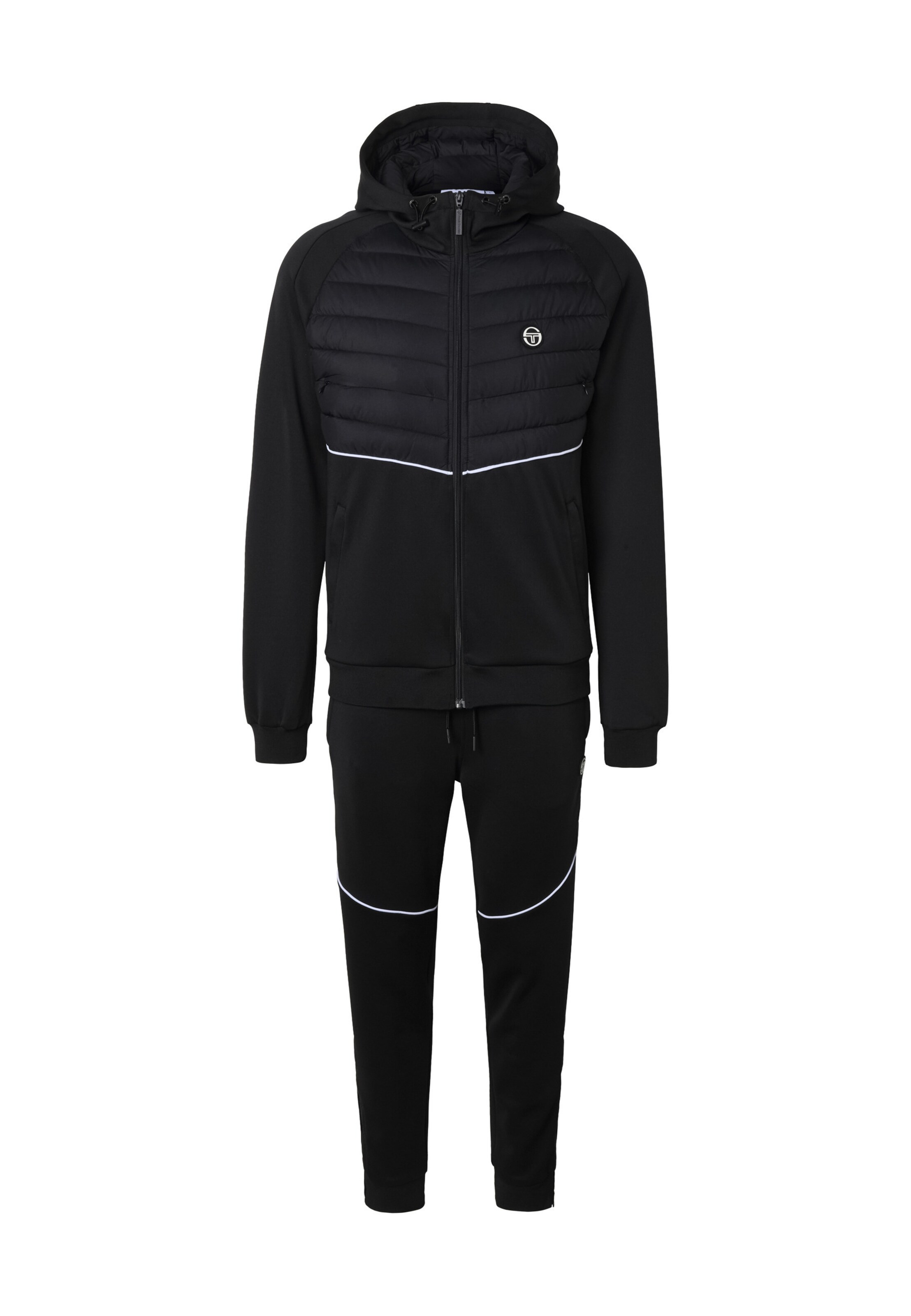 Survêtement 'Prota' Sergio Tacchini en noir : devant