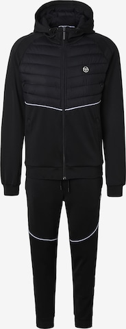 Completo per l'allenamento 'Prota' di Sergio Tacchini in nero: frontale