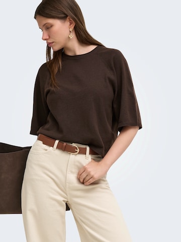 ONLY Sweater 'ONLLOYAL' in Brown