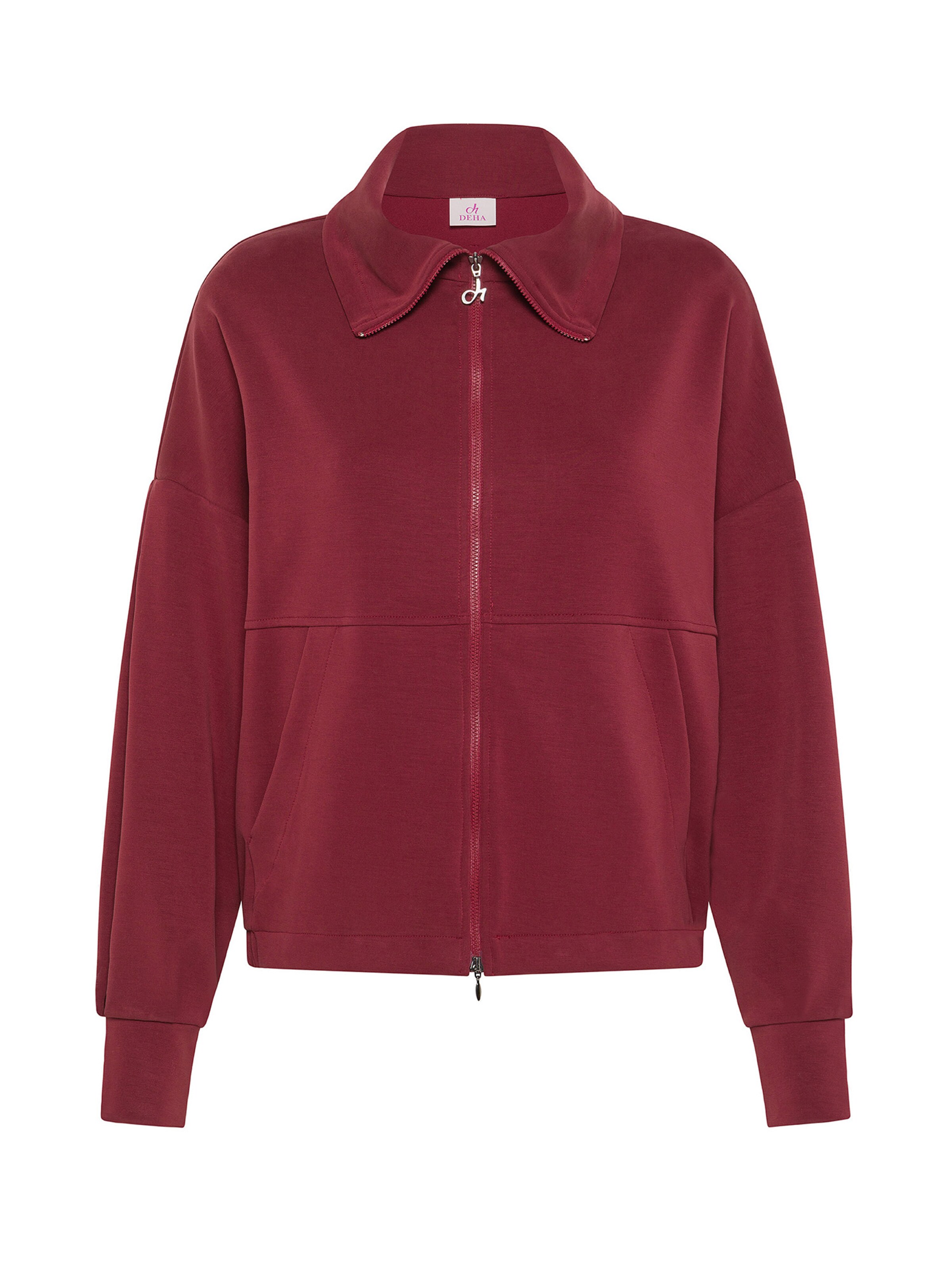 Felpa di DEHA in rosso: frontale