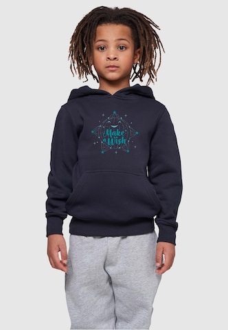 ABSOLUTE CULT Sweatshirt 'Wish - Make A Wish' in Blue: front