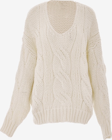 ebeeza Trui in Beige: voorkant