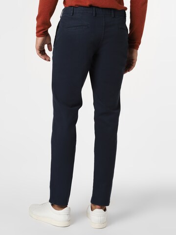 Hiltl Tapered Chino Pants ' Thiago ' in Blue