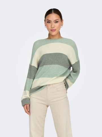 ONLY Sweater 'ONLAtia' in Green: front