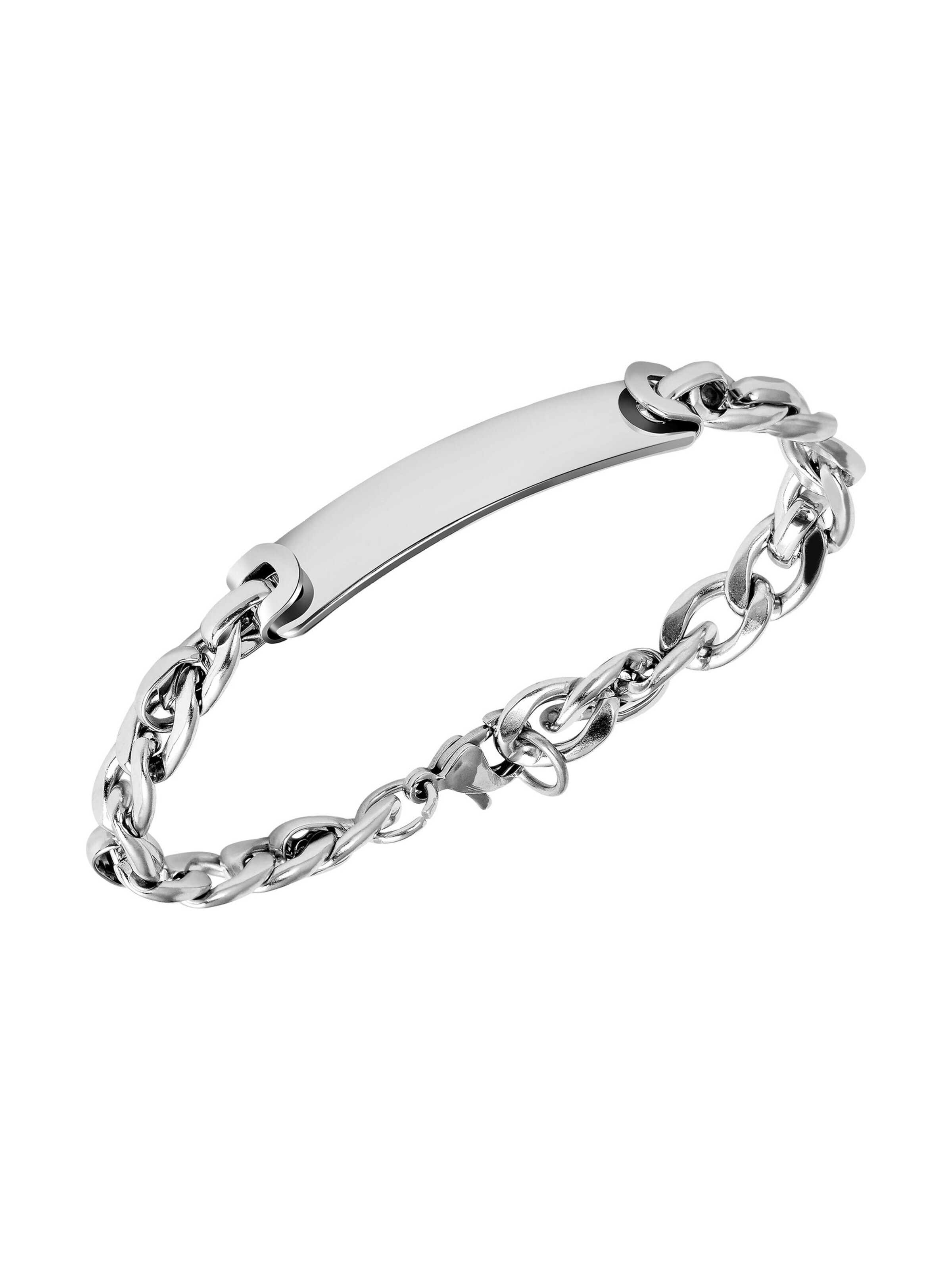Akzent Bracelet 'Joris, silberfarbig, langlebig' in Silver