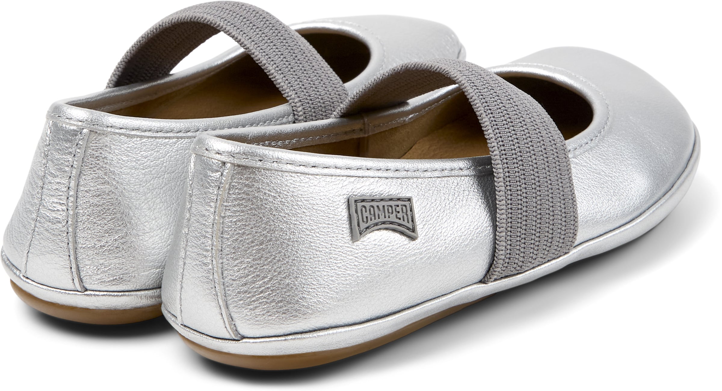 Ballerines 'Right' CAMPER en argent