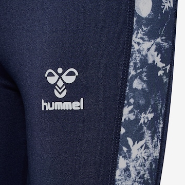 HummelSkinny Sportske hlače 'Nanna' - plava boja
