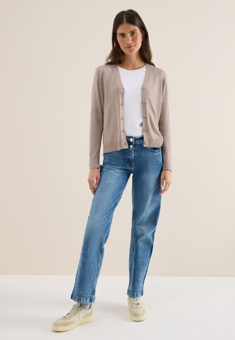 CECIL Knit Cardigan in Beige