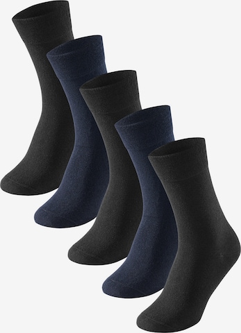 SCHIESSER - Calcetines en azul: frente