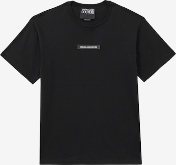 T-Shirt Versace Jeans Couture en noir : devant