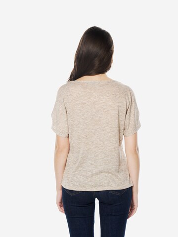 KOROSHI T-shirt i beige