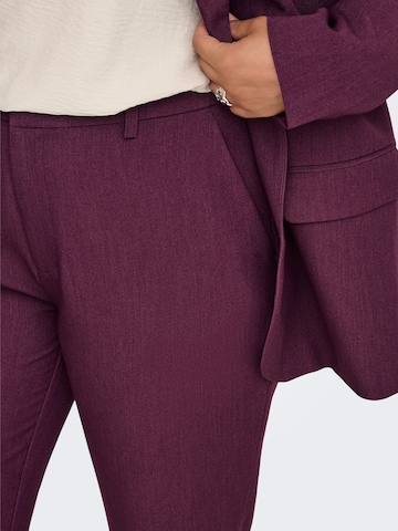ONLY Carmakoma - regular Pantalón 'CARHATTIE' en rojo