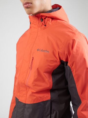 COLUMBIA Outdoorjas 'Pouring Adventure' in Oranje