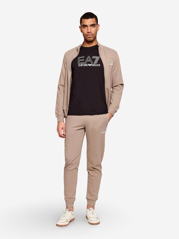 Maglietta '7M001307 AF10375' di EA7 Emporio Armani in nero