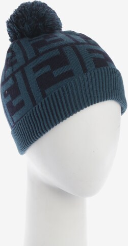 Fendi Mütze XS-XL in Blau: Vorderseite