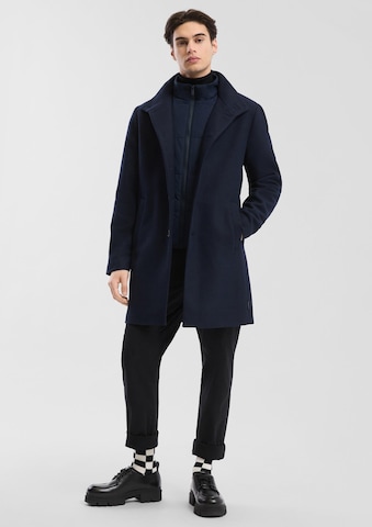 QS Übergangsmantel in Blau: Vorderseite