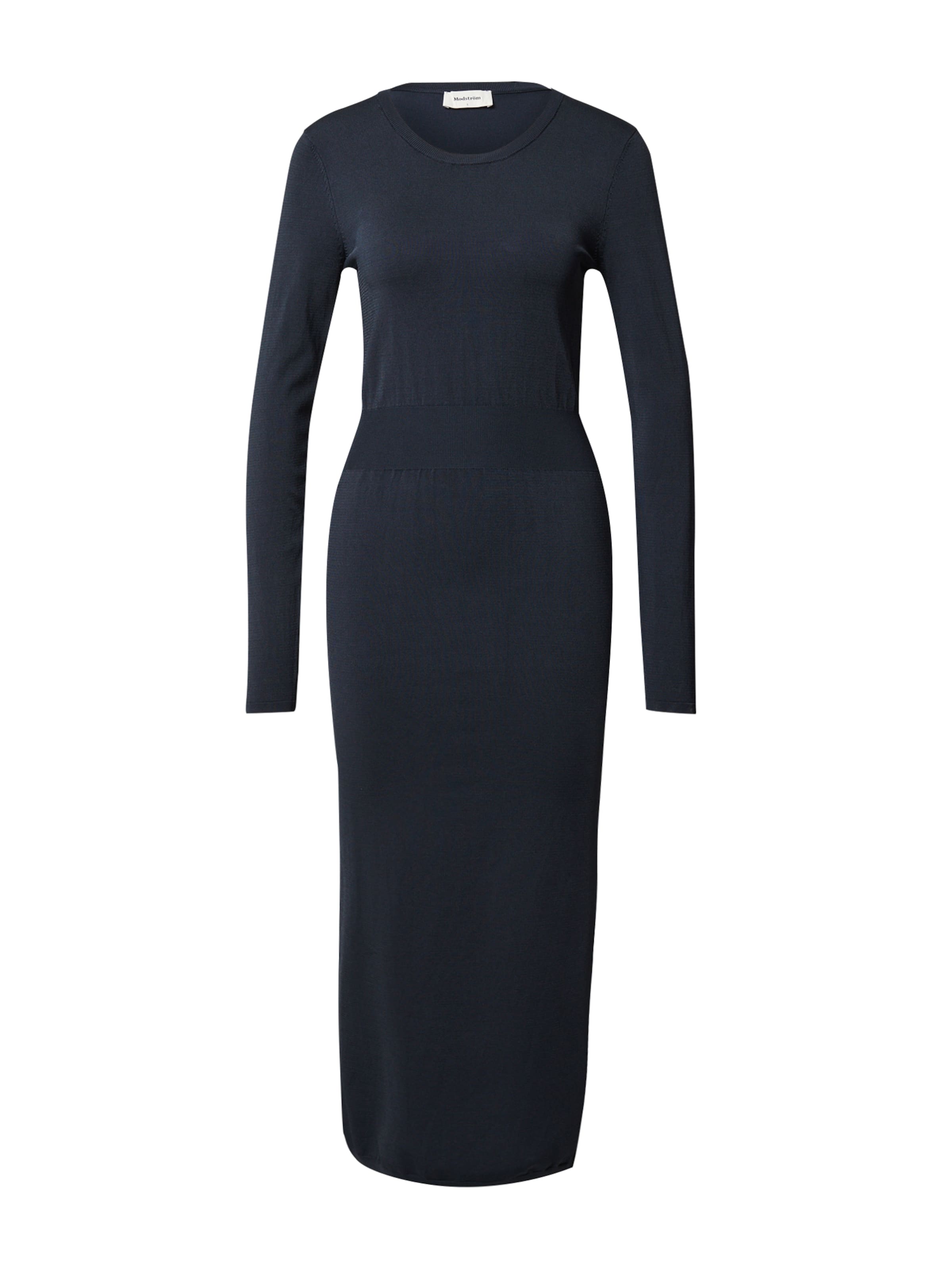 modström Sukienka z dzianiny 'Bilge' w kolorze niebieski: przód