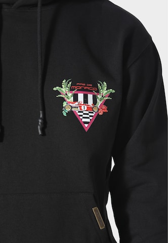 Pas De Monaco Sweatshirt 'Formular' in Black