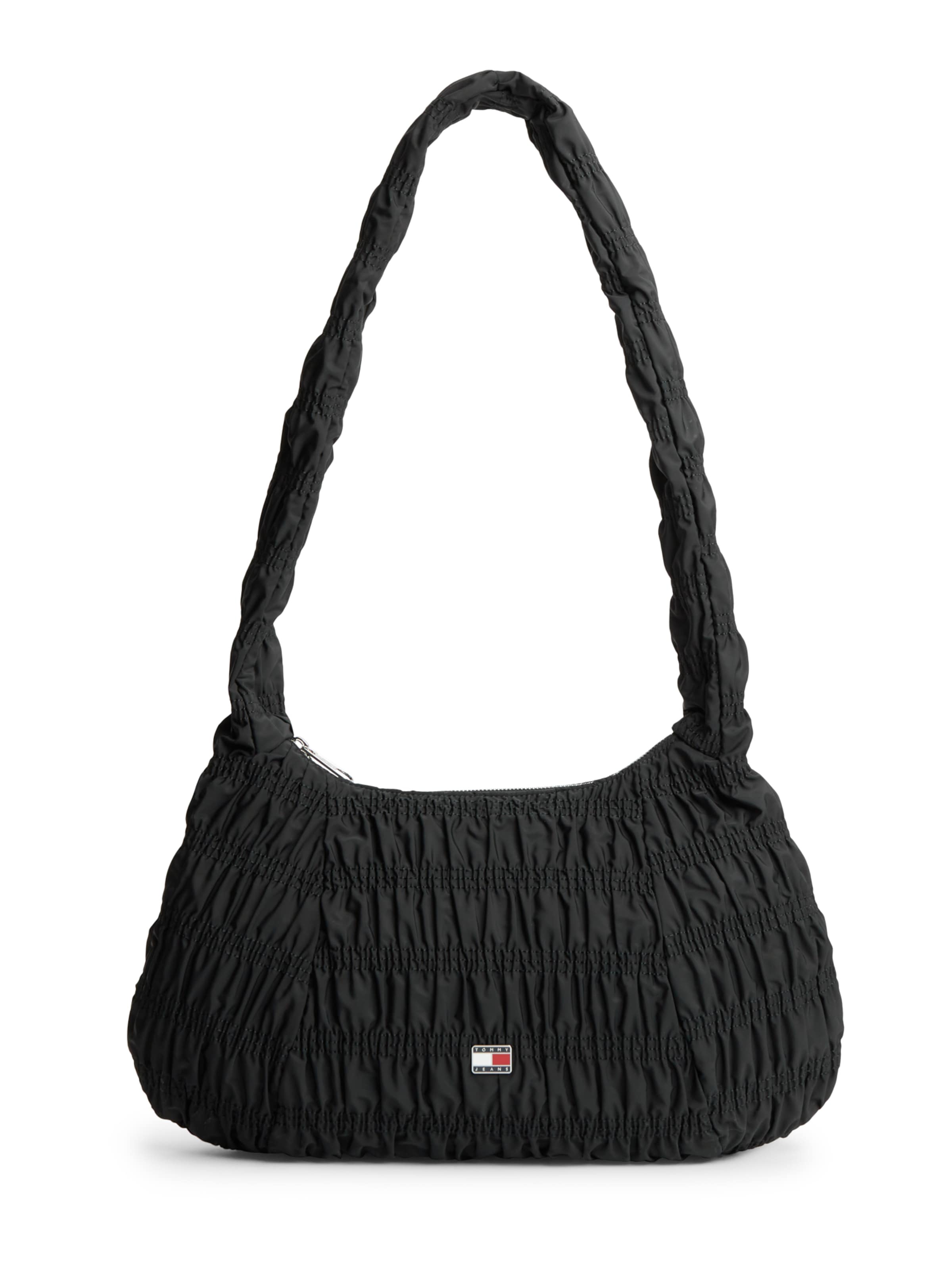 Tommy Jeans - Mala de ombro em preto: frente