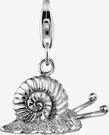 Pendentif Nenalina en argent : devant