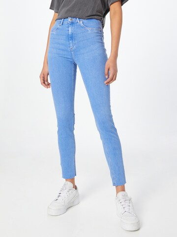 Tally Weijl Skinny Jeans i blå: framsida