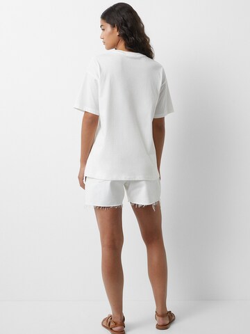 Pull&Bear T-Shirt in Weiß
