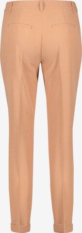 GERRY WEBER Slimfit Hose in Braun