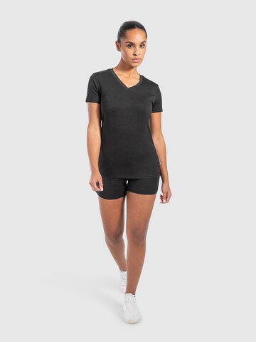 Smilodox Slimfit Sportbroek ' Dalia ' in Zwart
