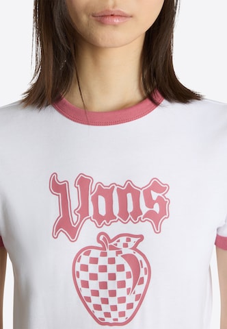 VANS Póló 'Apple Boom Ringer' - fehér