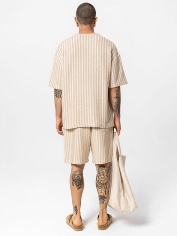 VAMOS CLO Shirt 'Loiret' in Beige