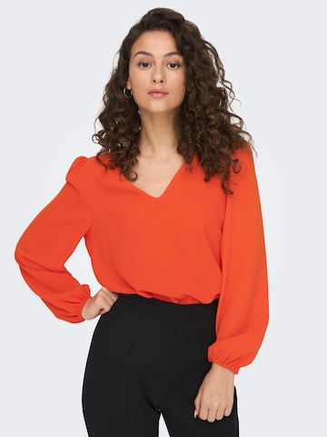 ONLY Blouse 'METTE' in Orange: front