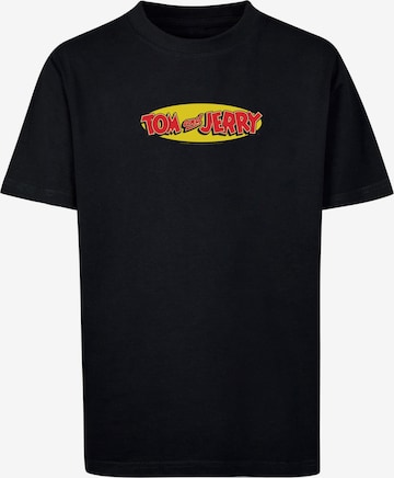 ABSOLUTE CULT T-Shirt 'Tom and Jerry' in Schwarz: predná strana