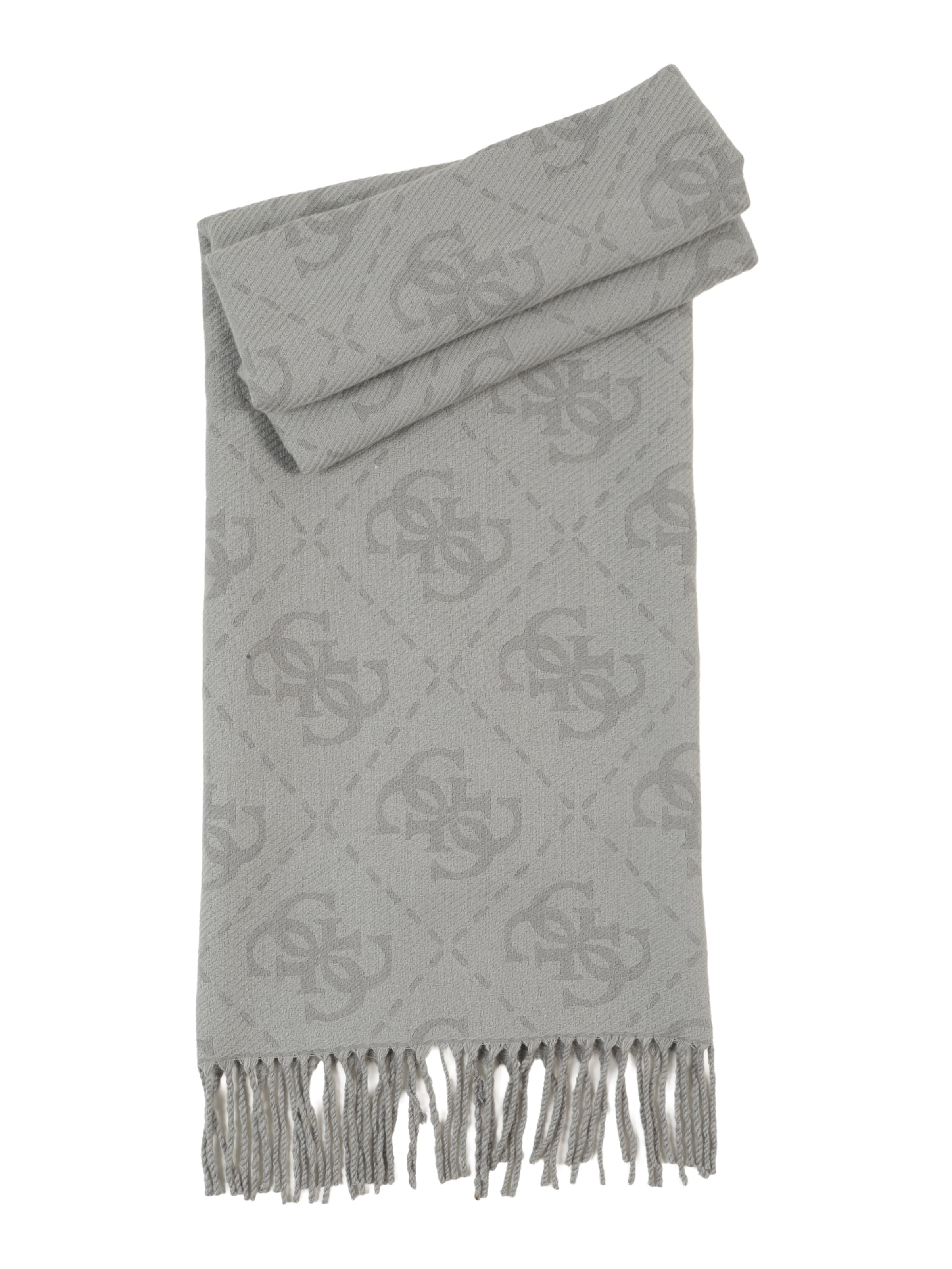 GUESS Κασκόλ 'SCARF 70X190' σε γκρι: μπροστά