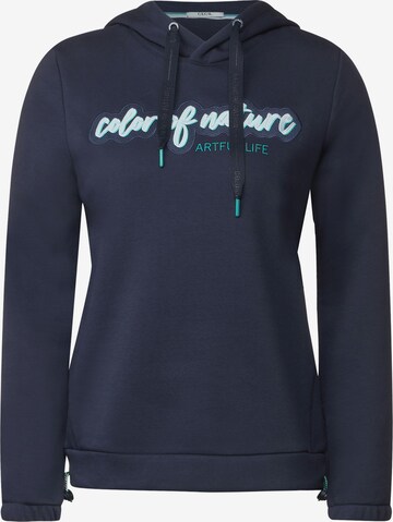 CECIL Sweatshirt in Blau: predná strana