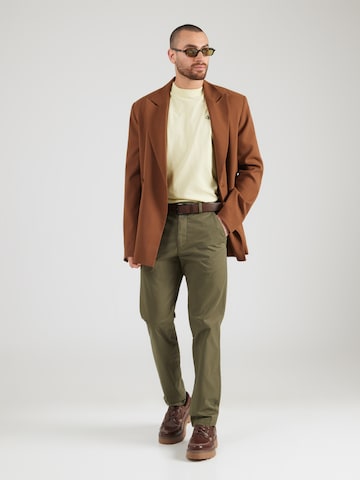 Calvin Klein Jeans Slimfit Παντελόνι τσίνο 'SIGNATURE' σε πράσινο