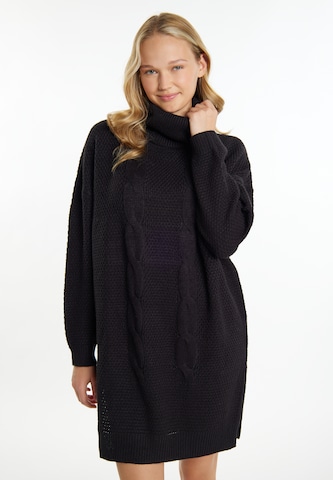 MYMO Knit dress 'Biany' in Black: front