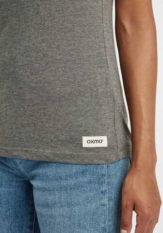 Oxmo V-Shirt 'Vanni' in Grau