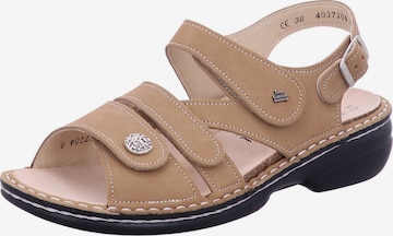 Finn Comfort Sandale 'Gomera' in Braun: Vorderseite
