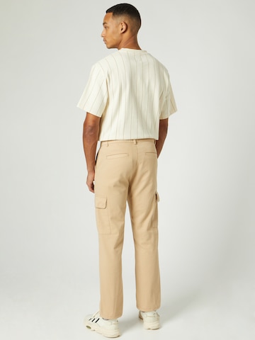 Kosta Williams x About You Regular Cargo Pants in Beige