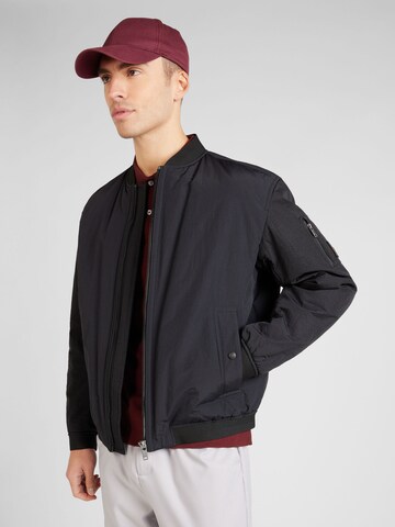 Veste mi-saison 'Obright' BOSS en noir : devant