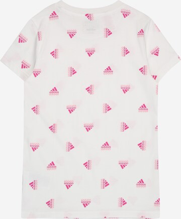 ADIDAS SPORTSWEAR Funktionstopp 'Brand Love Print ' i vit