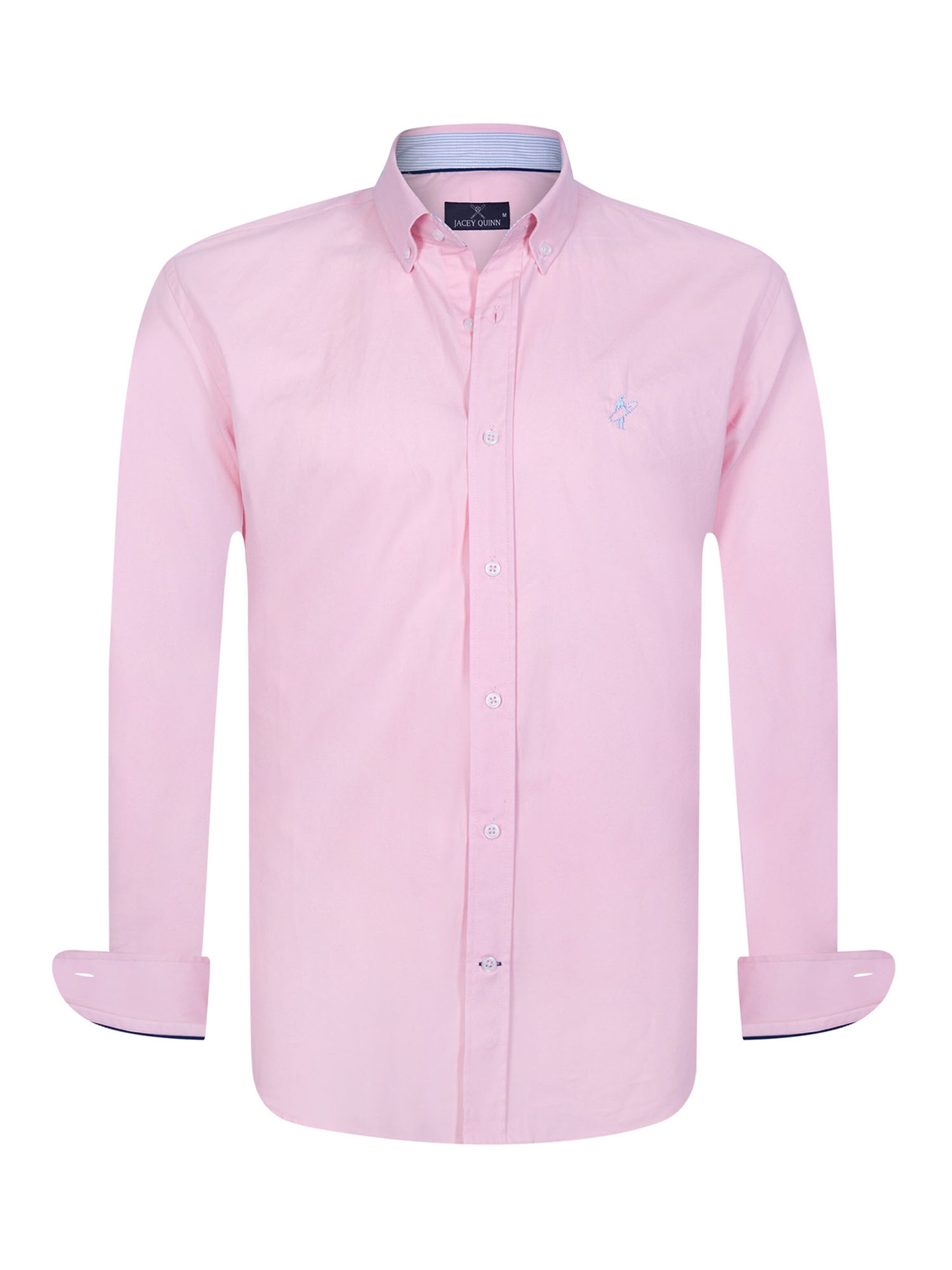 Jacey Quinn Regular Fit Hemd in Pink: Vorderseite