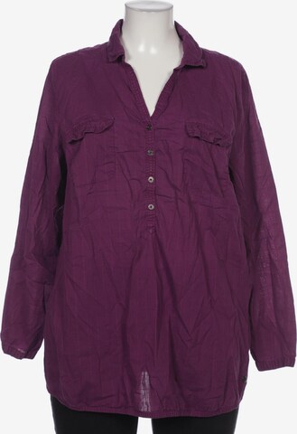 TRIANGLE Blouse & Tunic in 4XL in Purple: front