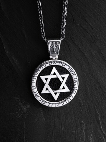 REYTEL Pendant 'GWIAZDA DAWIDA' in Silver