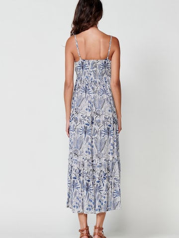 KOROSHI Sommerkleid in Blau