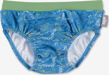 STERNTALER Swim Trunks 'Dino' in Blue: front